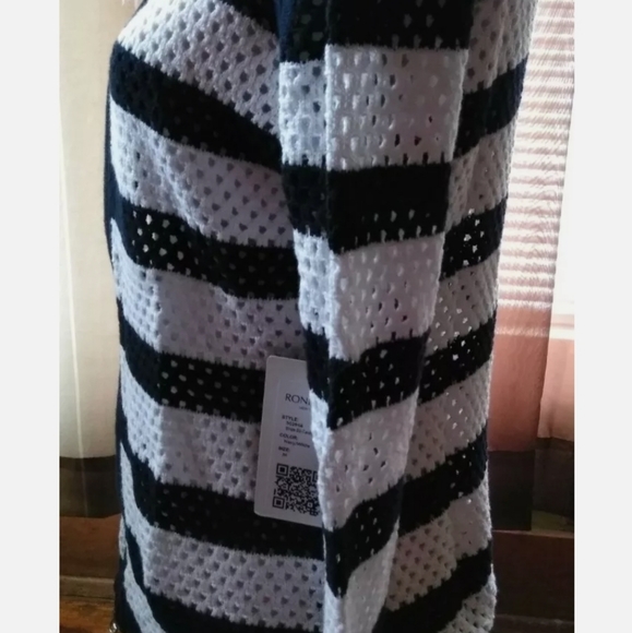 RONDINA Striped Cardigan - Picture 2 of 5